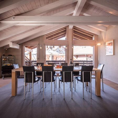 Chalet Schneehoren Penthouse Wengen Kültér fotó