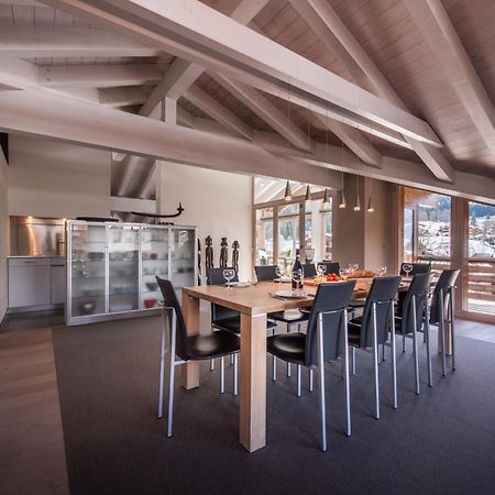 Chalet Schneehoren Penthouse Wengen Kültér fotó