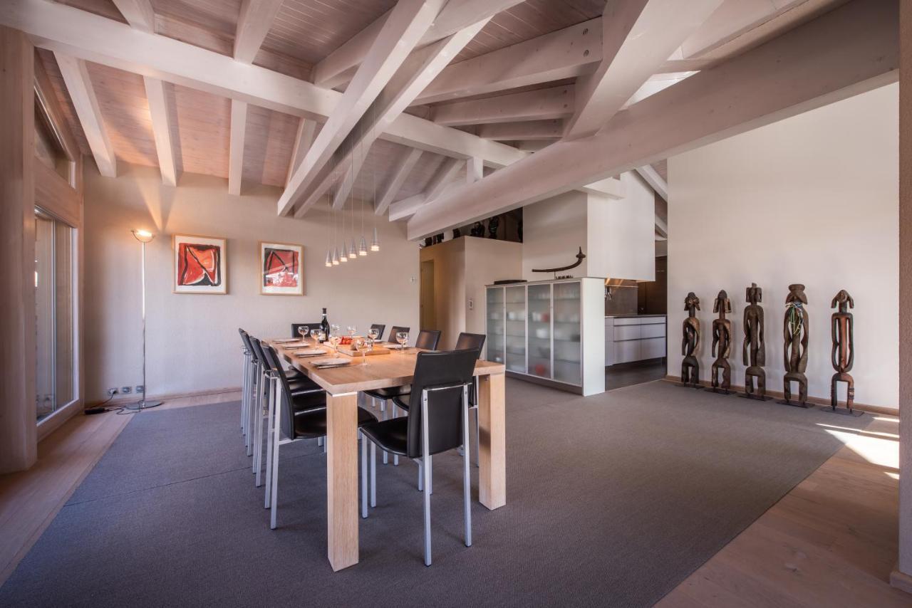 Chalet Schneehoren Penthouse Wengen Kültér fotó