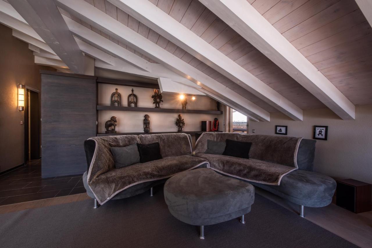 Chalet Schneehoren Penthouse Wengen Kültér fotó