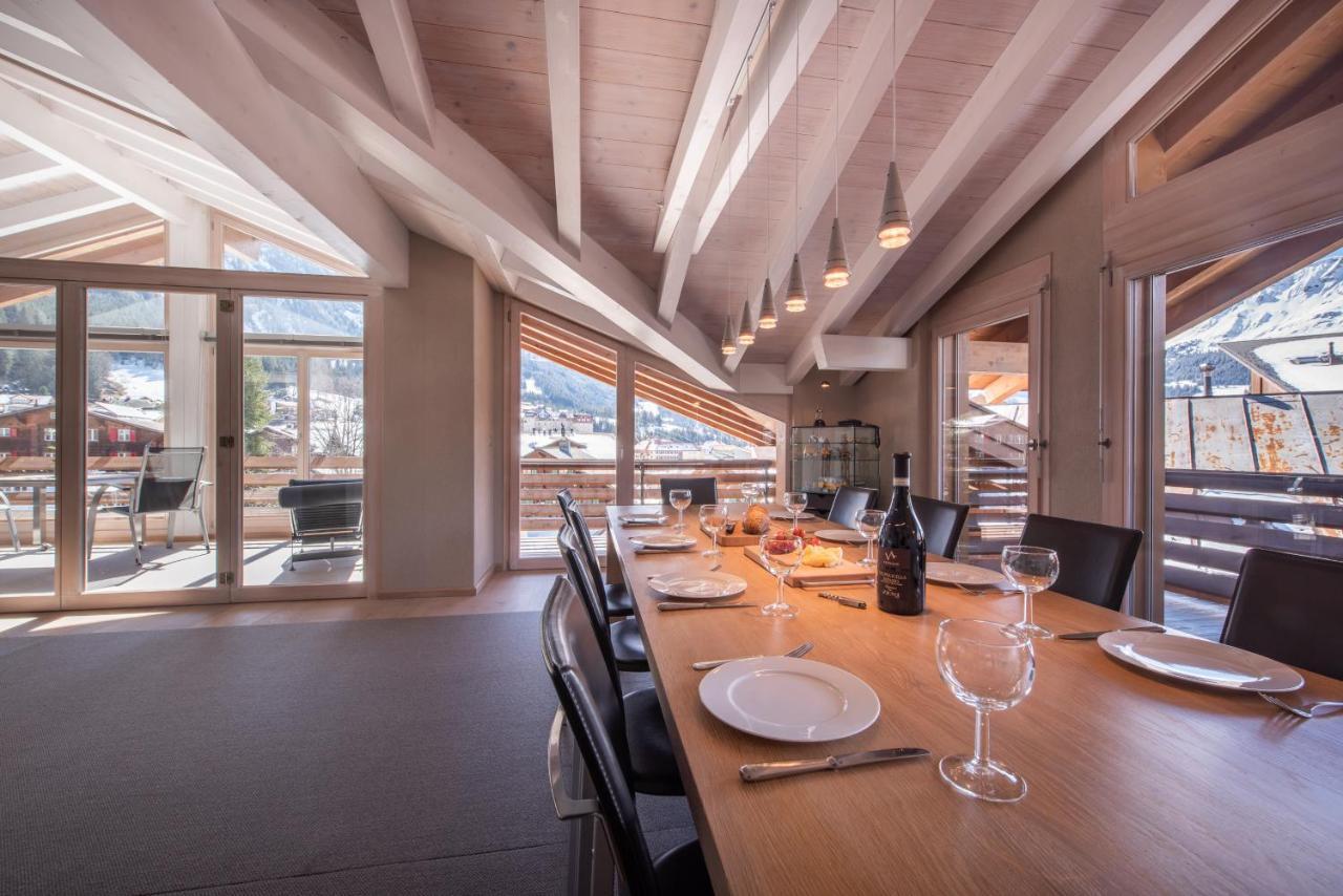 Chalet Schneehoren Penthouse Wengen Kültér fotó