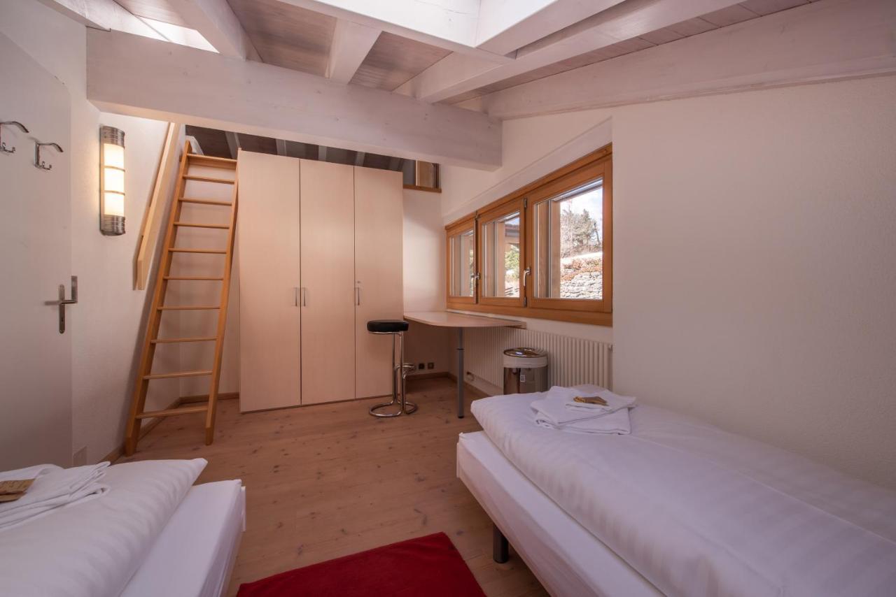 Chalet Schneehoren Penthouse Wengen Kültér fotó
