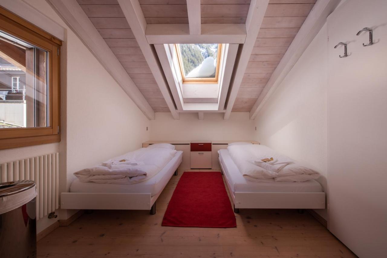 Chalet Schneehoren Penthouse Wengen Kültér fotó