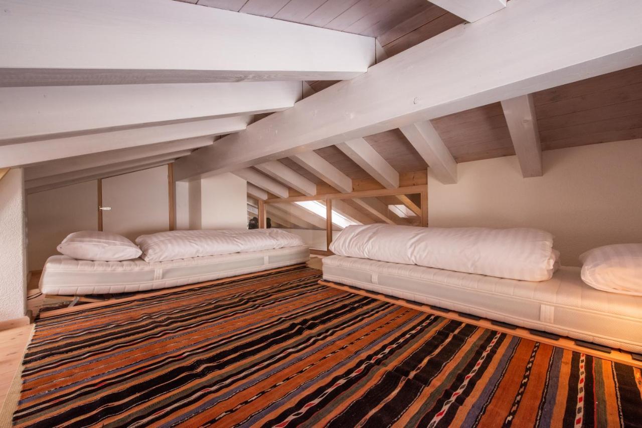 Chalet Schneehoren Penthouse Wengen Kültér fotó